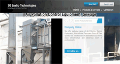 Desktop Screenshot of pollutioncontrolequipments.net